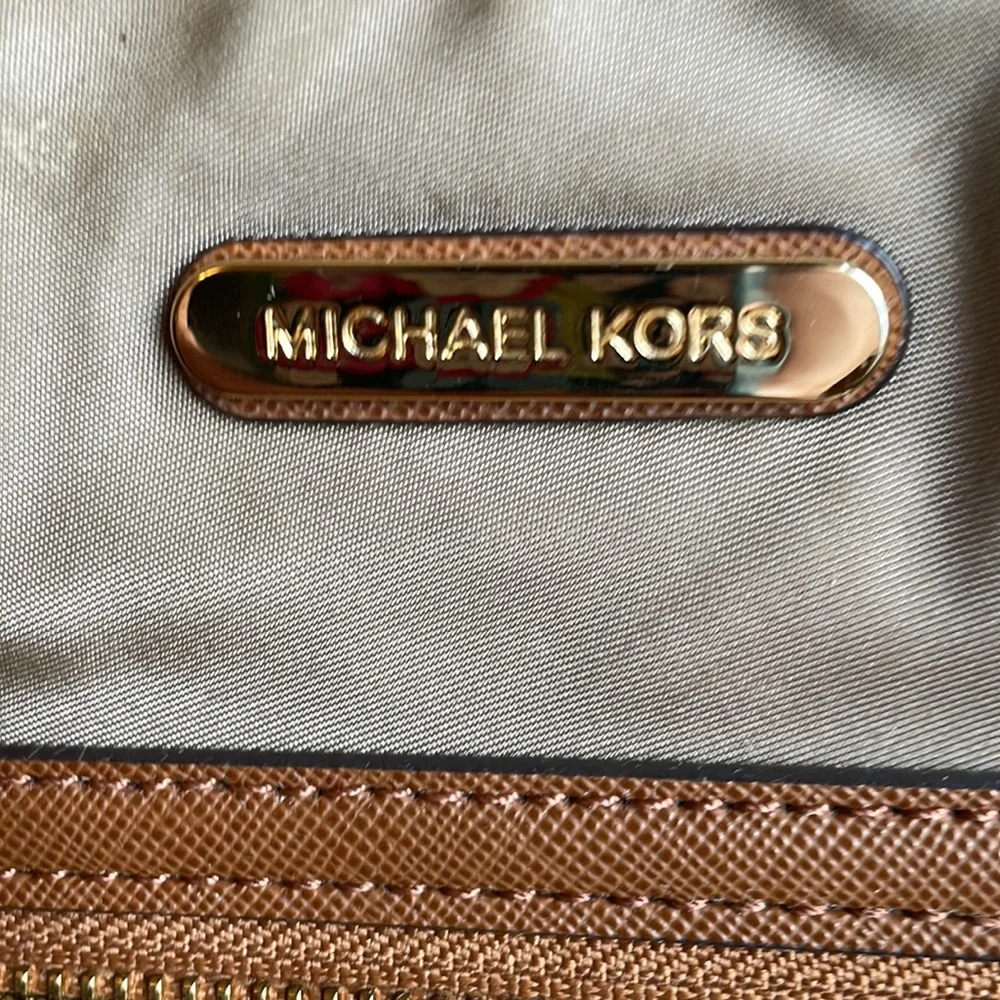 Michael Kors Nylon Shoulder Bag 14”x10”